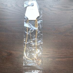 Brand new, never worn, 2 gold necklaces